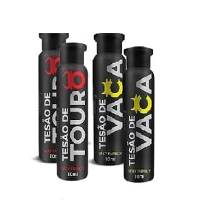 KIT COM 2 TESÃO DE VACA + 2 TESÃO DE TOURO / ESTIMULANTE SEXUAL