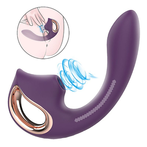 VIBRADOR DO PONTO G E CLITÓRIS COM SUCÇAÕ  SELENE
