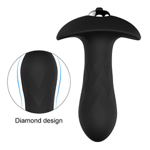 PLUG ANAL COM VIBRO DIAMOND