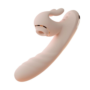 Vibrador de Ponto G e Clitóris / Pulsação com Vai e Vem App / Aquecimento - 21,2 x 3,1cm -