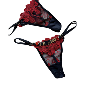 TANGA FIO PERSONALIZAVEL PÉTALA (sem letras)