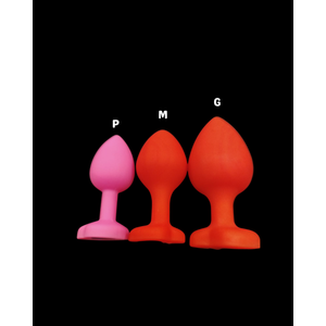 Plug Jóia em Silicone - Tamanho P