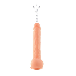 Dildo Pênis Realístico Ejaculador com Ventosa 26 x 4,5 cm