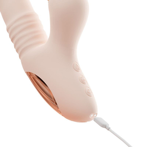 Vibrador de Ponto G e Clitóris / Pulsação com Vai e Vem + Rotação - App