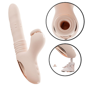 Vibrador de Ponto G e Clitóris / Pulsação com Vai e Vem + Rotação - App