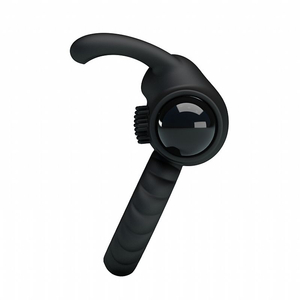 ANEL PENIANO COM VIBRO  EM FORMATO DE ORELHAS EM SILICONE / EUDORA
