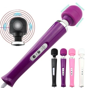 Varinha Mágica Elétrica / Electric Wand / 10 Vibrações | Bivolt