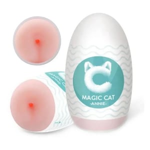 Magic Cat Annie - Egg em CyberSkin Formato Ânus