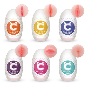 Magic Cat Flame - Egg em CyberSkin Formato Boca