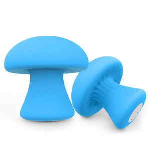 MASSAGEADOR / ESTIMULADOR / COM 9 VIBRAÇÕES / RECARREGÁVEL / MUSHROOM