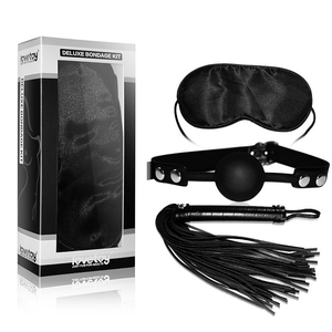 KIT BONDAGE LUXO COM 3 PEÇAS LOVETOY
