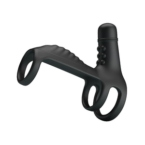 ANEL PENIANO COM ANEL DE ESCROTO E VIBRO