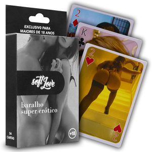 BARALHO SUPER ERÓTICO 54 CARTAS - SOFT LOVE