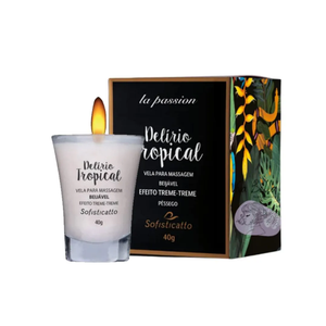 Tropical - Vela de Massagem Sensual Aromática Beijável  – Sofisticatto