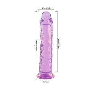 Pênis Realístico Em Jelly 22 X 4 Cm – Stoys
