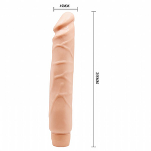 Dildo Pênis Realístico com vibro Multivelocidade 25x5cm – Barbara Jack