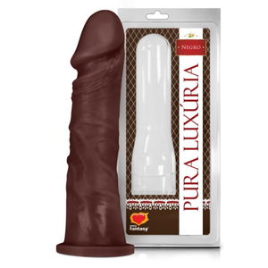 Dildo Pênis Realístico com ventosa 18,5x4,2cm
