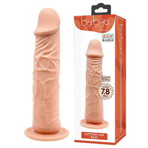 DILDO PÊNIS REALISTICO  COM VENTOSA  8,3” / 20 X 4,2 CM  / BARBARA CALVIN