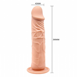 DILDO PÊNIS REALISTICO  COM VENTOSA  8,3” / 20 X 4,2 CM  / BARBARA CALVIN