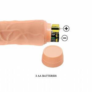 DILDO PÊNIS REALISTICO COM VIBRO MULTIVELOCIDADE 8,8