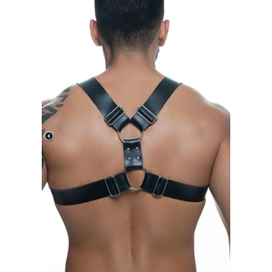 HARNESS EM COURO SINTÉTICO PREMIUM