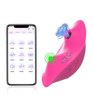 VIBRADOR DE CALCINHA COM SUCÇÃO CONTROLE POR APP