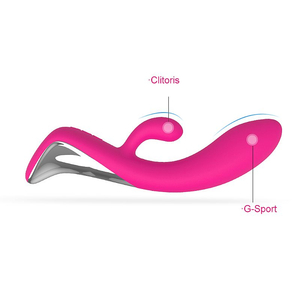 Vibrador Ponto G de Clitóris com Dedilhar / Vem cá - Demons  / 12 Vibrações
