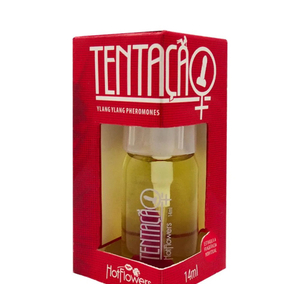 PERFUME FEMININO AFRODISÍACO TENTAÇÃO 14 ml