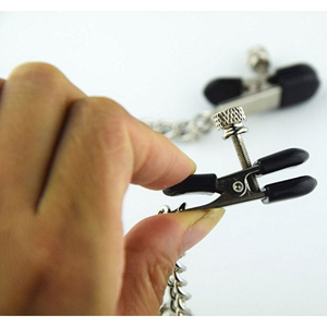 NIPPLE COM PRESSÃO /PRENDEDOR /GRAMPOS MAMILOS /COM CORRENTE