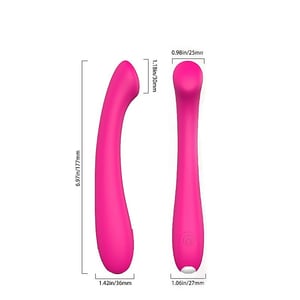 VIBRADOR MASSAGEADOR DO PONTO G RECARREGÁVEL COM 9 VIBRAÇÕES - ANA - S-HANDE