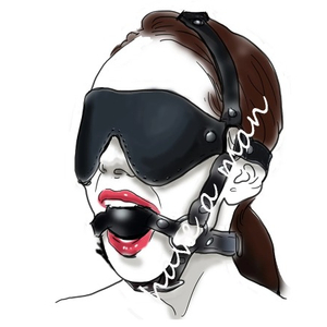 MORDAÇA HARNESS /LOCKABLE COM GAG BALL COM VENDA