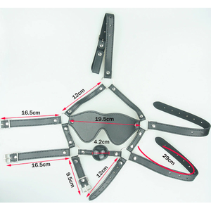 MORDAÇA HARNESS /LOCKABLE COM GAG BALL COM VENDA