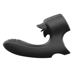 DEDEIRA MASSAGEADOR DE CLITÓRES E PONTO G / RECARREGAVEL  / 9 VIBRAÇÕES