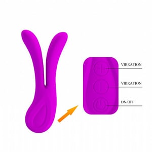 VIBRADOR MASSAGEADOR/ RECARREGÁVEL / PRETTY LOVE / ULYSSES