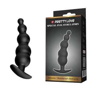 PLUG ANAL ESCALONADO / MASSAGEADOR DE PROSTATA /  PRETTY LOVE / special stimulation