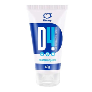 D4 LUBRIFICANTE BEIJAVEL;Sabor: MENTA ICE  60G