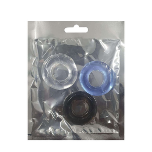KIT COM 3 UNIDADES / ANEL PENIANO EM SILICONE