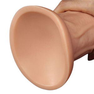 PENIS REALÍSTICO CURVED DILDO - COM VENTOSA - DILDO KING-SIZE 9