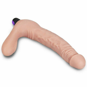 STRAP ON DUPLO EM CYBER COM VIBRO RECARREGÁVEL - Rechargeable Joy I