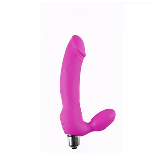 PENETRADOR STREPLESS  EM SILICONE COM 10 VIBRAÇÕES - VB020