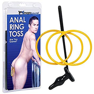 KIT PLUG ANAL RING TOSS COM ANEIS MANBOUND ARGOLAS E HASTE