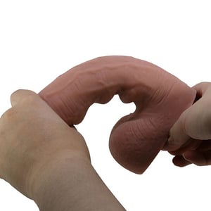 Pênis Realístico em Cyber com Dupla Camada e Ventosa Removível | Stoys - 22x4,6cm -Najm