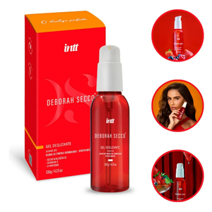 Gel Lubrificante Deslizante HOT e Beijável Deborah Secco | Intt -