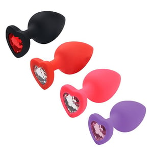 Plug Jóia em Silicone - Tamanho M