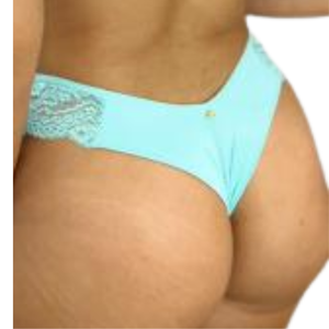 Tanga Fio Dental em Microfibra com Renda na Lateral | Stoys - Microfibra macia com renda que provoca