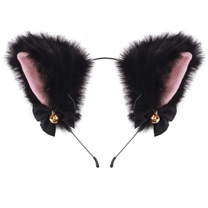 Orelha Tiara Gatinha com Guiso - Pet play com estilo — para noites que ronronam