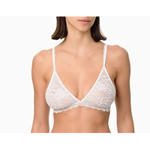 Top Triângulo em Renda Black Lace | Calvin Klein - Black Lace: renda preta que nunca sai de moda