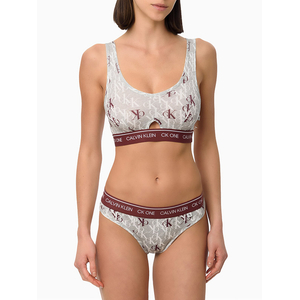 Calcinha Fio Dental Print Fast One | Calvin Klein