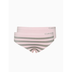 Kit com 2 Calcinhas Infantil Boneca Sem Costura | Calvin Klein