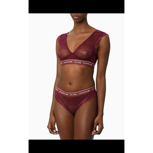 Top Alças Largas com Decote em V Rendado - CK One | Calvin Klein - Alças largas e decote V para o conforto com estilo